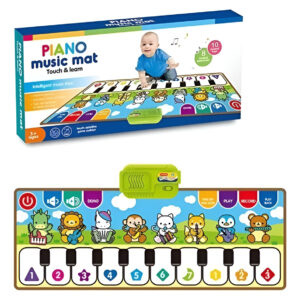 Tapete Musical Gateo Piano Juguete Bebe Didactico Niño Piso Multicolor