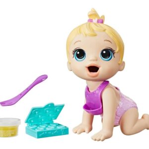 Muñeca Hasbro Baby Alive Hora De Comer Cabello Rubio 3+
