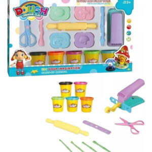 Set Plastilina Didáctica Moldes Accesorios Juguete Niño Niña