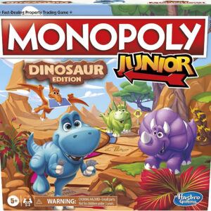Juego De Mesa Monopoly Junior Dinosaur Edition De Hasbro Gam