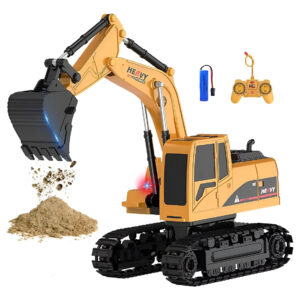 Carro Camión Control Remoto Recargable Juguete Niño Infantil Amarillo