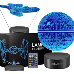 Lampara 3d Star Wars  Star Wars Regalos  Star Wars Light  St Negro