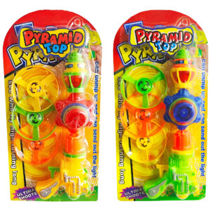 Trompo Pistola Lanzador Juguete Interactivo Niños Top Series Multicolor