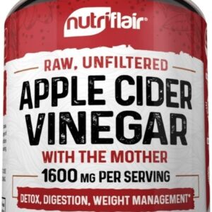 Cápsulas Vinagre Sidra Manzana Sin Sabor