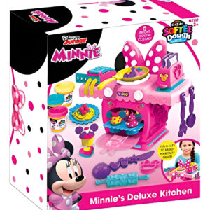 Juego De Cocina De Lujo Disney Junior Minnie Mouse Color Ros Rosado