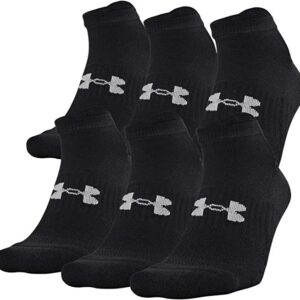 Calcetines Cortos Algodón Adultos Under Armour, Talla L 6 Pa