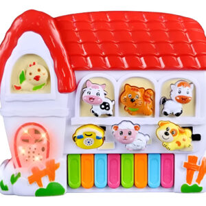 Juguete Piano Sonido Musical Granja Didáctico Bebés Unicolor