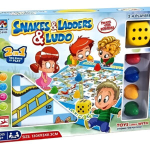 Tapete Gigante 130cm 2en1 Serpientes Escaleras Parchis