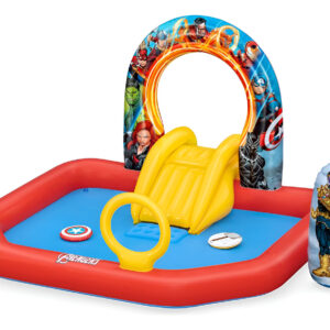 Piscina Inflable Centro De Juegos Marvel Avengers Bestway Multicolor