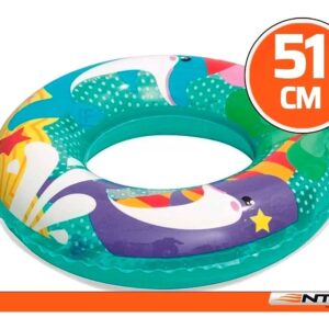 Boia Inflamável Redonda 51cm Para Piscina Divertida