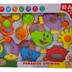 Sonajero Infantil Juguete Didáctico Bebés Niños Unicolor