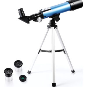 Telescopio Para Principiantes Lunares 18x Y 90x Azul
