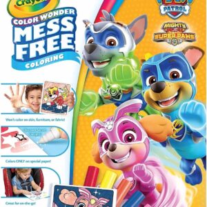 Kit De Colores Paw Patrol Mightypups Crayola Color Wonder