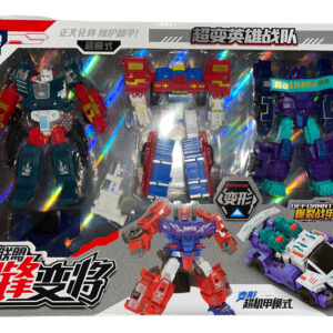 Set De 3 Transformers Figura Articulado Armable