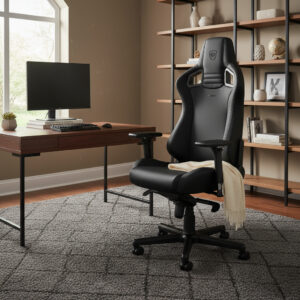 Silla Gamer Noblechairs Apoyabrazos 4d Epic Black Edition Pu Negro 1