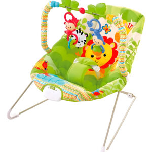 Silla Vibradora Bouncer Antireflujo Multicolor Animales