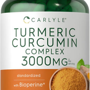 Curcuma Curcumin Turmeric 3000m Sin Sabor