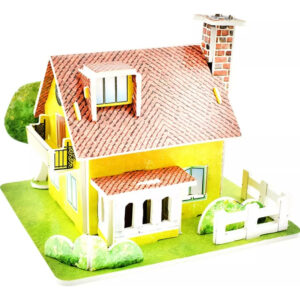 Rompecabezas Casa Villa Country Juego Didactico Armable